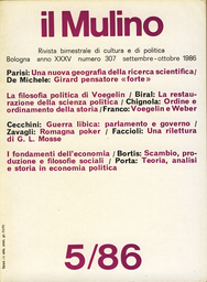 Copertina del fascicolo dell'articolo Dal disordine all'ordine. René Girard, un pensatore 