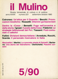 Copertina del fascicolo dell'articolo Situazione e prospettive del personale ricercatore in Italia