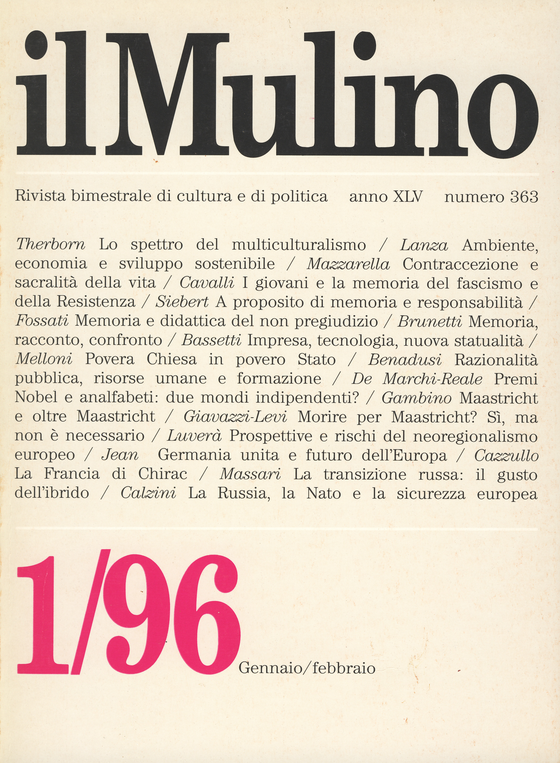 Cover del fascicolo 