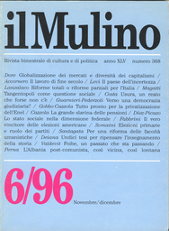 Copertina del fascicolo dell'articolo Ingegneria o fisiologia istituzionale: riflessioni sulle riforme in Italia