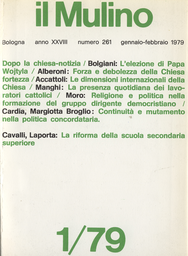 Copertina del fascicolo dell'articolo Il significato dell'elezione di Karol Wojtyla a Papa